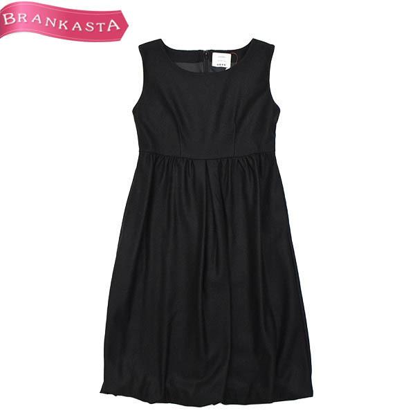 プラステ バルーンワンピース ノースリーブ ミモレ丈 2 M相当 ウエスト切り替え 黒 Plst Hawks2110 Sale 10 17迄 23pg16 中古ブランドショップブランカスタ 通販 Yahoo ショッピング