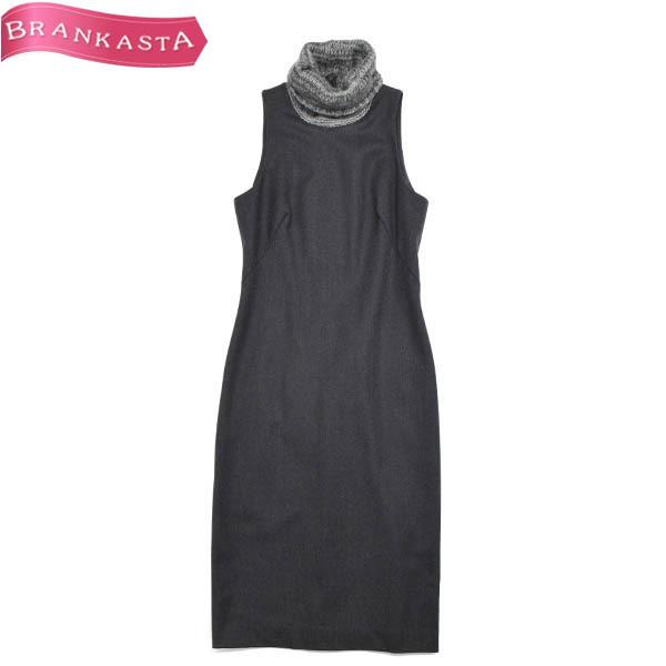 セオリー タイトワンピース ニットタートルネック ノースリーブ 2 チャコールグレー Theory 特別セール 4 25まで 22ow81 中古ブランドショップブランカスタ 通販 Yahoo ショッピング