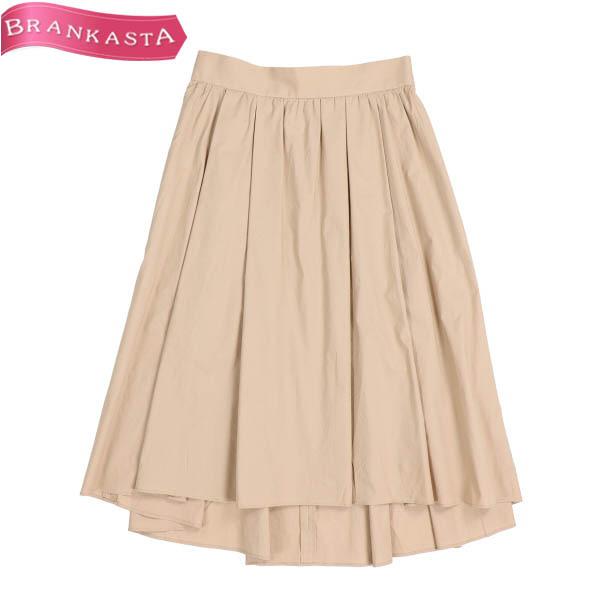 セオリーリュクス ロングスカート フレア 38 M タック 前後差