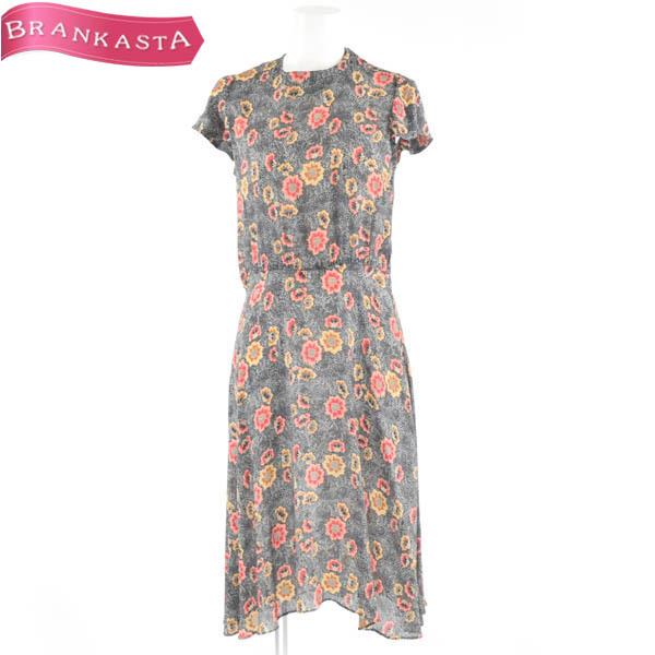 イザベルマランエトワール ワンピース ロング Xs相当 半袖 花柄 シルク混 レディース ネイビー Isabel Marant Etoile 10 還元 10 5 23 59迄 23rf93 中古ブランドショップブランカスタ 通販 Yahoo ショッピング