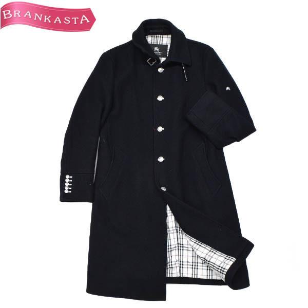 バーバリーブラックレーベル メンズ ステンカラーコート ロング丈 L 黒 Burberry Black Label Paypay祭 10 還元 23pe04 中古ブランドショップブランカスタ 通販 Yahoo ショッピング