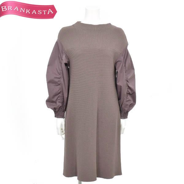 エポカ ニットワンピース ひざ丈 バルーンスリーブ タック 40 M相当 モカブラウン Epoca Gwセール 5 9まで延長 23pw29 中古ブランドショップブランカスタ 通販 Yahoo ショッピング