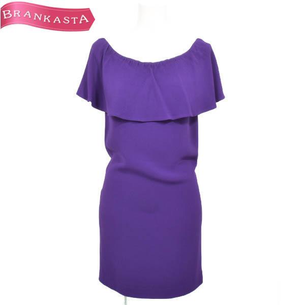 ミュウミュウ ワンピース ミニ 38 S相当 ポンチョスリーブ ケープカラー タイト レディース パープル Miumiu 美品 30 Offクーポン対象商品 23re21 中古ブランドショップブランカスタ 通販 Yahoo ショッピング