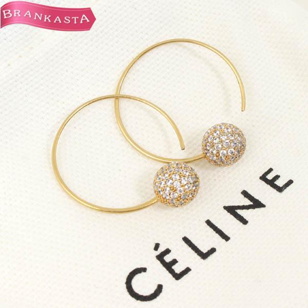 セリーヌ ピアス アクセサリー パヴェボール フープ スワロフスキー ジュエリー レディース Celine 夏のp祭 最大90 Off 23ug34 中古ブランドショップブランカスタ 通販 Yahoo ショッピング