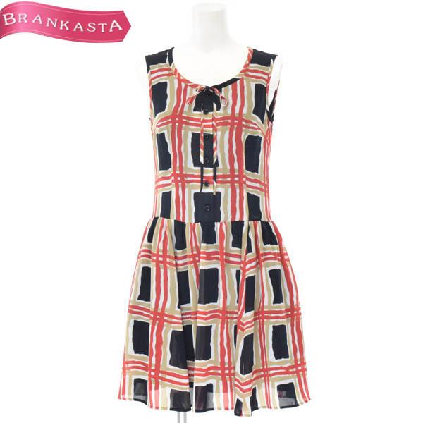 バーバリーブルーレーベル チェック柄ワンピース ひざ丈 38 M ノースリーブ ローウエスト切替 Burberry Blue Label 9 9迄限定 5 Offクーポン有 23rm07 中古ブランドショップブランカスタ 通販 Yahoo ショッピング