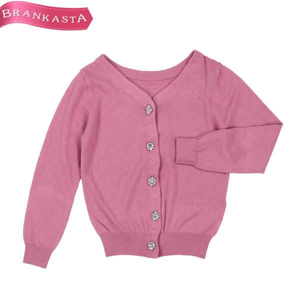 ジャスグリッティー ニットカーディガン トップス 2 M ビジュー 長袖 アンゴラ混 ダスティピンク Jusglitty 美品 全品対象10 Offクーポン有 31ic45 中古ブランドショップブランカスタ 通販 Yahoo ショッピング