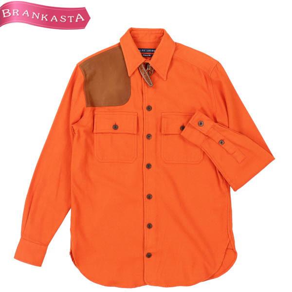 ラルフローレン シャツ トップス 長袖 コットン ツイル レザー装飾 レディース 0 150 80a Xs オレンジ Ralph Lauren 24h限定 10 Offクーポン有 31ja57 中古ブランドショップブランカスタ 通販 Yahoo ショッピング