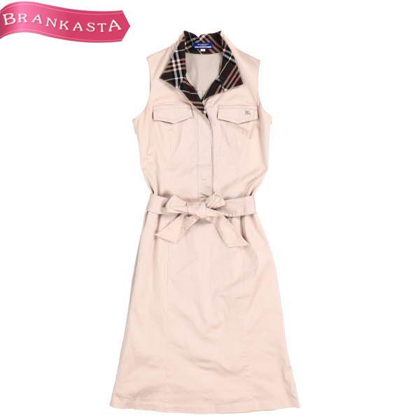 バーバリーブルーレーベル シャツワンピース 38 M ノースリーブ オープンカラー ピンクベージュ Burberry Blue Label Paypay更に 10 還元中 41fd 中古ブランドショップブランカスタ 通販 Yahoo ショッピング