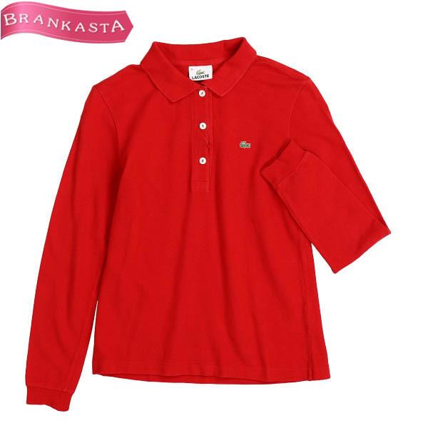 ラコステ ポロシャツ トップス 長袖 38 M相当 鹿の子 コットン100 ロゴ刺繍 カットソー レディース 赤 Lacoste Paypay更に 10 還元中 41bl12 中古ブランドショップブランカスタ 通販 Yahoo ショッピング