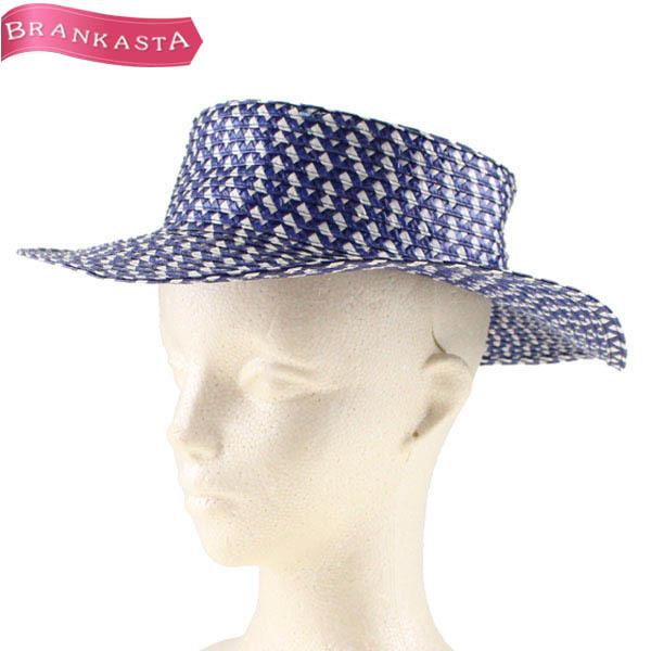 ケンゾー カンカン帽 麦わら帽子 M チェック柄 天然草木 レディース 青 ブルー 白 Kenzo Paypay更に 10 還元中 41wc33 中古ブランドショップブランカスタ 通販 Yahoo ショッピング