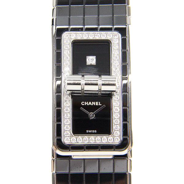 シャネル コード ココ 腕時計 H5148 ダイヤモンド 高精度クォーツ ターンロック レディースウォッチ CHANEL 定価154万 52GB40シャネル コード ココ 腕時計 H5148 ダイヤモンド 高精度クォーツ ターンロック レディースウォッチ CHANEL 定価154万 52GB40