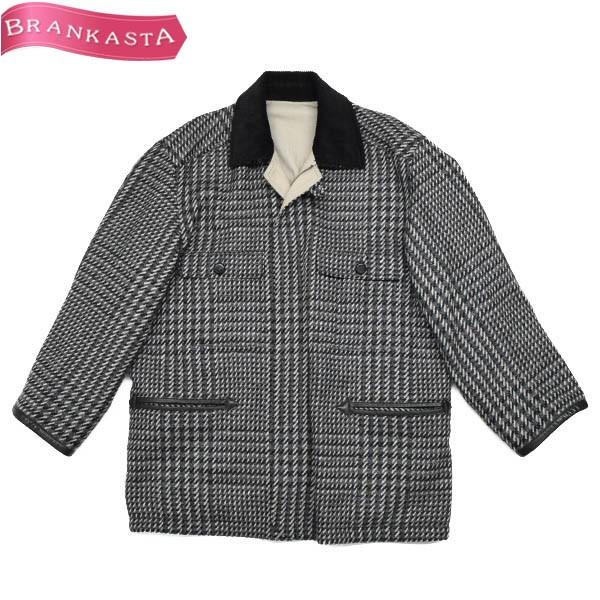 Christian Dior クリスチャンディオール メンズ リバーシブル チェック柄コート L グレー 特別セール 4 11まで 19jk80 中古ブランドショップブランカスタ 通販 Yahoo ショッピング