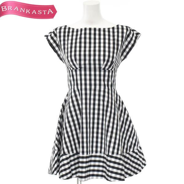 ケイトスペード ワンピース ひざ丈 0 ギンガムチェック柄 フレンチスリーブ フレア 黒 白 Kate Spade 美品 特大sale Offクーポン有 23ro 中古ブランドショップブランカスタ 通販 Yahoo ショッピング