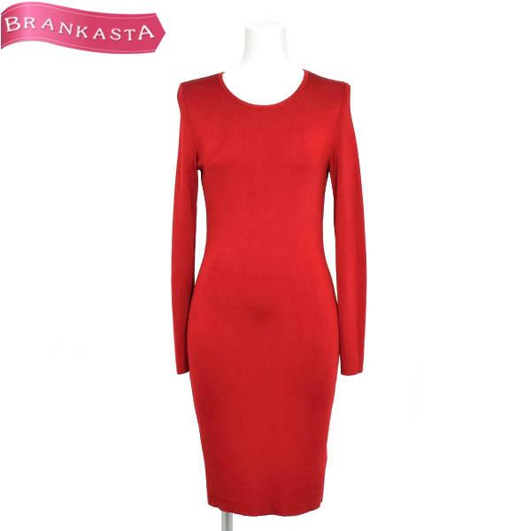 Dkny ダナキャラン 総針編み ニット 長袖 ミモレ丈 タイトワンピース S エンジレッド 夏のp祭 最大90 Off 22ng45 中古ブランドショップブランカスタ 通販 Yahoo ショッピング