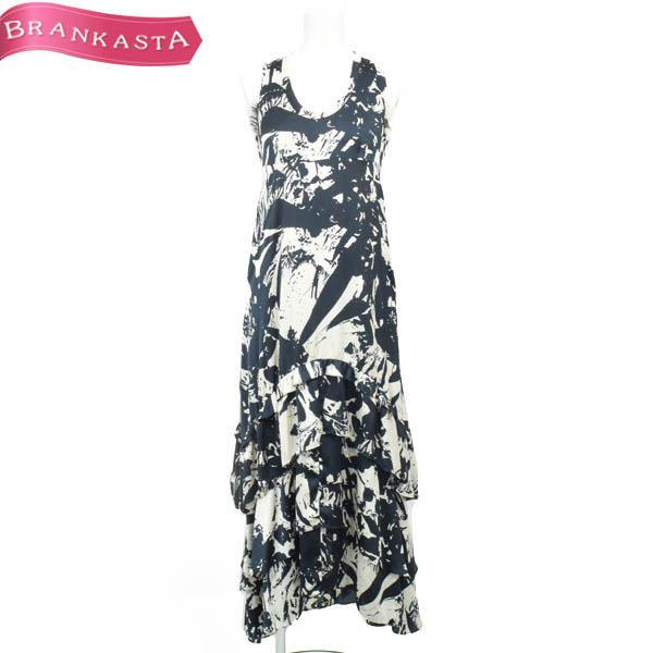 バナナリパブリック ワンピース ロング 2 ノースリーブ イレギュラーヘム ティアード 総柄 Banana Republic 5 まで限定 最終セール 23rb01 中古ブランドショップブランカスタ 通販 Yahoo ショッピング