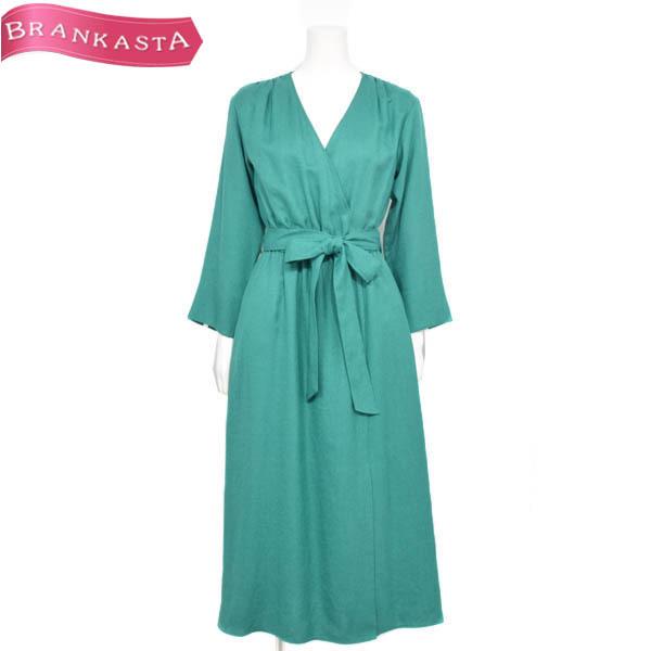 グリーンレーベルリラクシング ワンピース ロング M相当 カシュクール レディース グリーン Green Label Relaxing 超p祭 最大90 Off 23qq68 中古ブランドショップブランカスタ 通販 Yahoo ショッピング