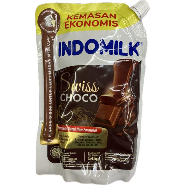 検索用キーワード【INDOMILK KEMASAN EKONOMIS Swiss CHOCO Sweetened Condensed Chocolate コンデンスミルク チョコレート味 545g】