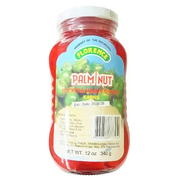 検索用キーワード【サトウヤシの実/椰子の実/ハロハロ/HALO-HALO/デザート作り/椰子のシロップ漬け/Florence Kaong Red/フローレンス　カオン　レッド/フィリピン/Philippines】