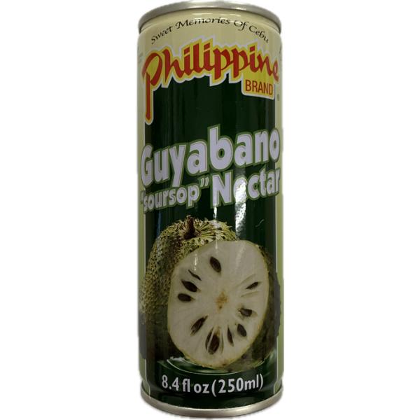Phillippine Brand Guyabano Soursdop Nectar フィリピンブランド グヤバノ サワーソップ ネクター 250ml