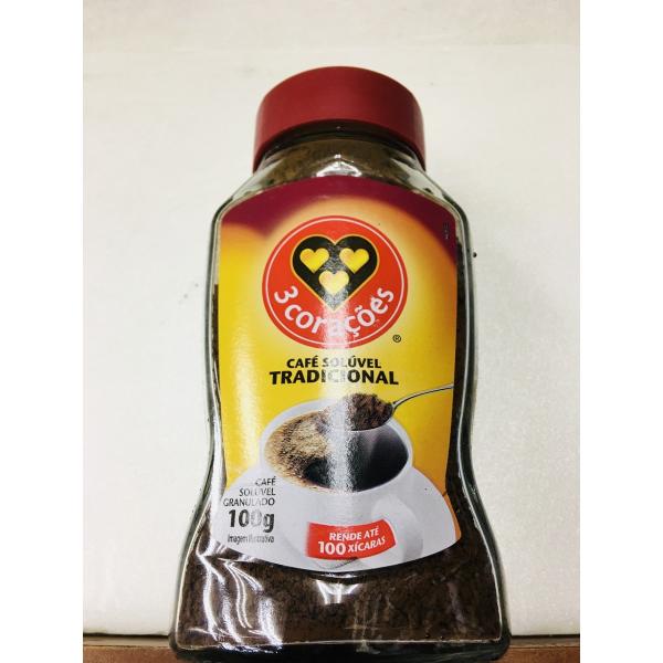 トレスコラソエンス 3Coracoes 100g インスタントコーヒー