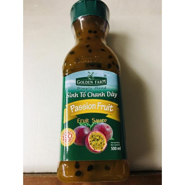 名称 フルーツソース（濃縮パッションフルーツ）原材料名 パッションフルーツ、砂糖、食塩、増粘剤（加工でんぷん）、香料、酸味料、保存料（ソルビン酸K）、着色料（黄4、黄5）内容量　500ml保存方法 直射日光を避けて涼しいところで保存。開封後...