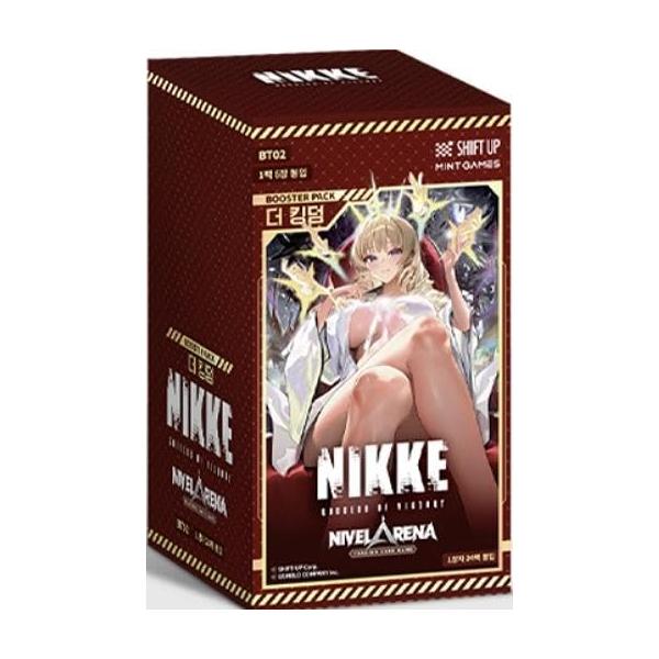 NIKKE ニベルアリーナ　ザ・キングダム BT02　ヘルム　SPL SPR プロモーションパック1枚付き】TCG 勝利の女神:NIKKE NIVEL ARENA
