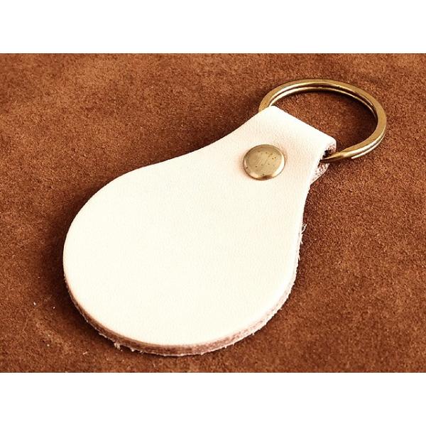 憧れの 二重リング付き レザーキーホルダー ティアドロップ型 タン 本革 メンズ ヌメ革 キーリング ブラス レザークラフト キーホルダー キーリング Www We Job Com