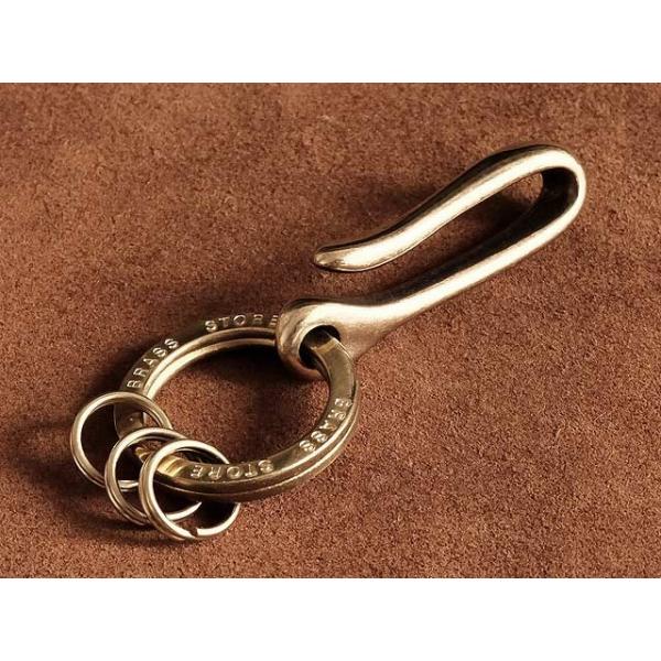 美品✨ ブルガリ キーリング ツインリング キーホルダー ゴールド金具　箱付き 71_5.jpg