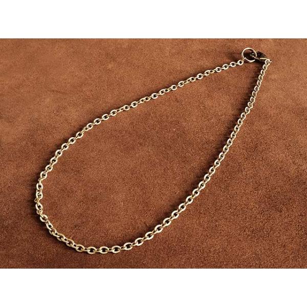 真鍮チェーンネックレス メッキ加工 50cm 169本まとめ売り 真鍮チェーンネックレス メッキ加工 50cm 169本まとめ売り