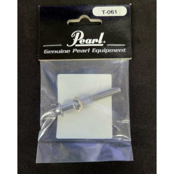 パール　スネア用テンションボルトネジ規格　W7/32（約5.5mm）　パール以外にもヤマハ・ラディック等主要メーカーに使用できます。長さは首下（角頭を除く）の長さを図って、適したものをご使用下さい。ネジの規格が違うものには使用しないでくださ...
