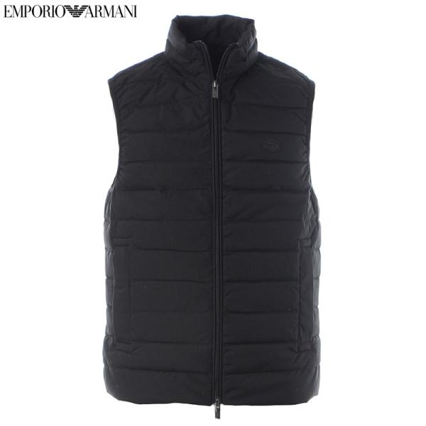 エンポリオアルマーニ EMPORIO ARMANI ダウンベスト メンズ ブランド アウター 8N1BQ1 1NLRZ ブラック EMPORIO ARMANI エンポリオアルマーニ ダウンベスト メンズ ブランド