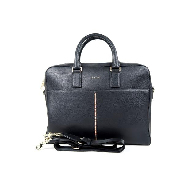 極美品 ポールスミス 2way ビジネスバッグ ショルダーバッグ ストライプ Paul Smith（ポール・スミス） 【超美品】Paul Smith 2WAYショルダー