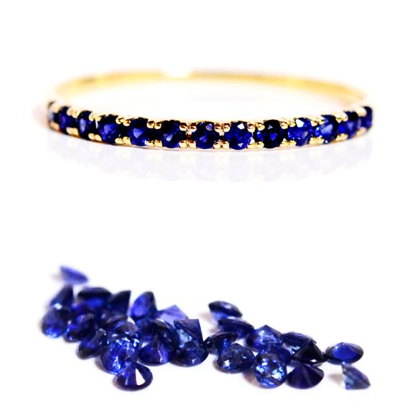 ★STAR JEWELRY★ フルエタニティ サファイア リング サファイア(9月) | ETERNITY RING | スタージュエリー公式