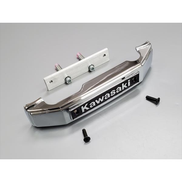 400R エンブレム 9321□Z400FX メッキフロントエンブレム(取付ステー付き) : 絶版