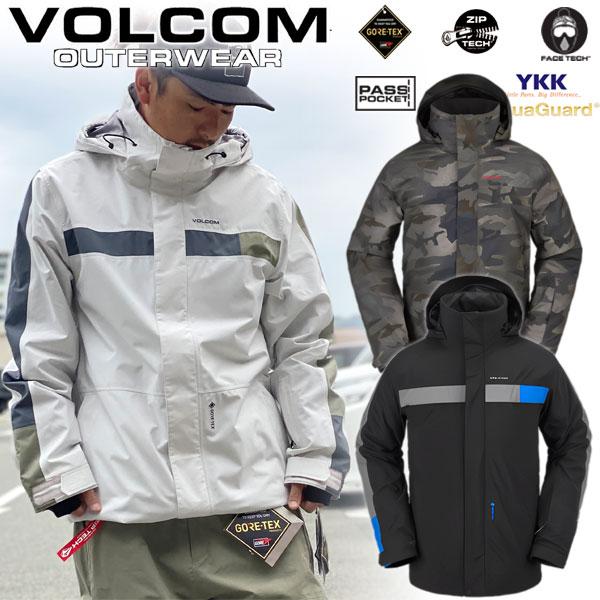 23-24 VOLCOM/ボルコム V.CO STRETCH GORE-TEX jacket メンズ レディース 防水ゴアテックスジャケット  スノーボードウェア スノーウェアー 2024