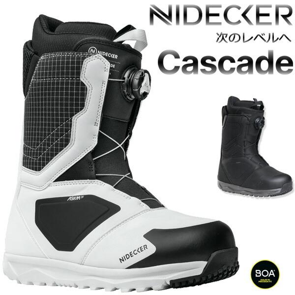 25-26 NIDECKER/ナイデッカー CASCADE カスケード メンズ レディース ボア ブーツ スノーボード 2026