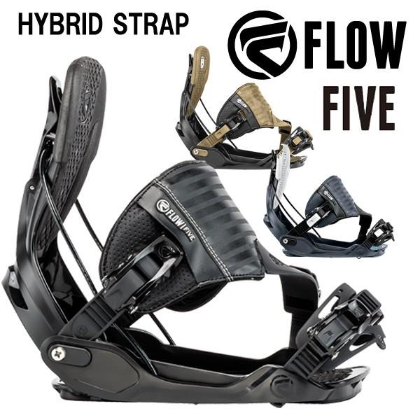 17-18 FLOW/フロー FIVE HYBRID メンズ レディース ビンディング バインディング スノーボード 2018 型落ち