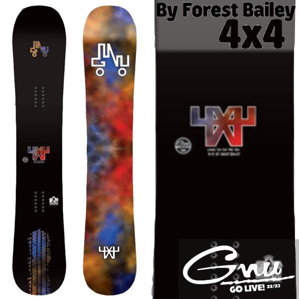23-24 GNU / グヌー 4×4 フォーバイフォー メンズ スノーボード
