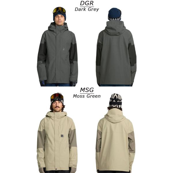 25-26 VOLCOM/�{���R�� PRIMRY jacket ���p�������� �����Y ���f�B�[�X �h���W���P�b�g �X�m�[�{�[�h�E�F�A �X�m�[�E�F�A�[ 2026 �^���� ���i�摜3