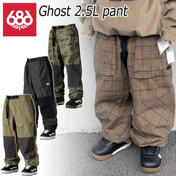 24-25 SIX EIGHT SIX/686 GHOST 2.5L pant メンズ レディース 24-25 SIX EIGHT SIX/686 GHOST 2.5L pant メンズ レディース