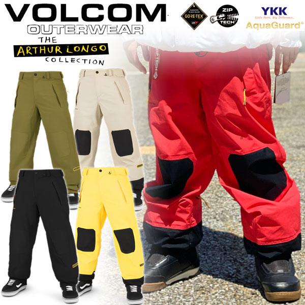 23-24 VOLCOM/ボルコム LONGO GORE-TEX pant メンズ レディース アーサー・ロンゴ 防水ゴアテックスパンツ  スノーボードウェア スノーウェアー 2024