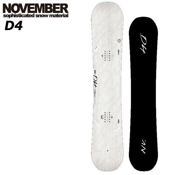 23-24 NOVEMBER / ノベンバー D4 ディーフォー メンズ レディース スノーボード グラトリ 板 2024