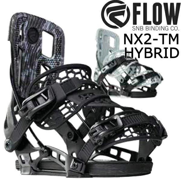 22-23 FLOW/フロー NX2-TM HYBRID エヌエックス2チーム リアエントリー メンズ レディース ビンディング バインディング  スノーボード 2023