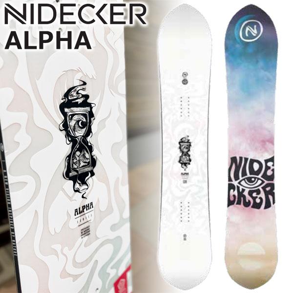NIDECKER　パウダーボード ALPHA APX 153 ナイデッカー NIDECKER 24-25 / ナイデッカー ALPHA アルファ メンズ
