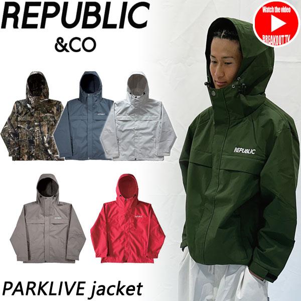 25-26 REPUBLIC&CO/リパブリック PARKLIVE jacket 着用説明動画