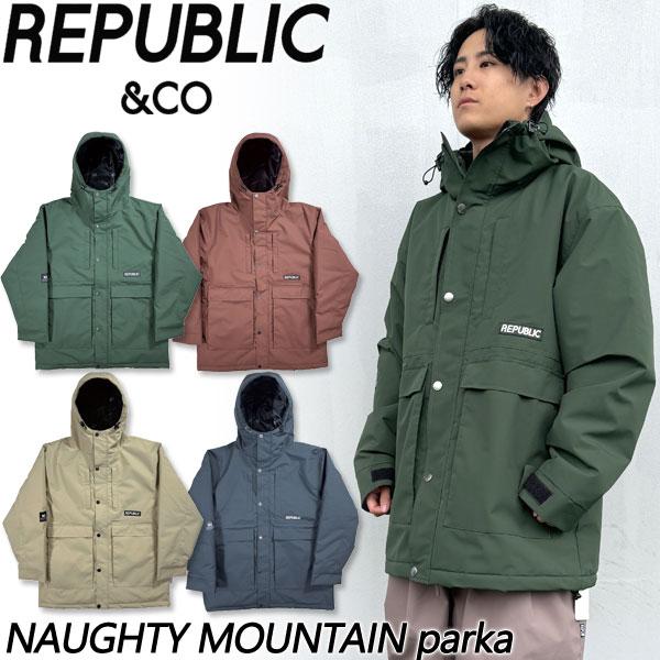 22-23 REPUBLIC &CO/リパブリック NAUGHTY MOUNTAIN parka メンズ