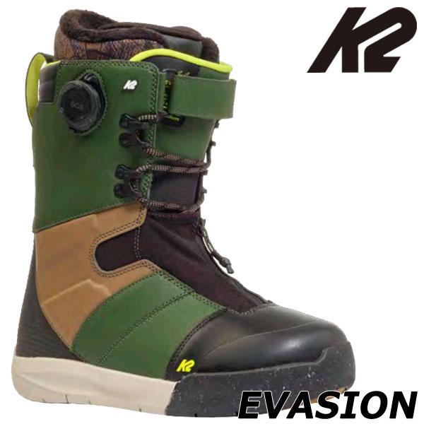 24-25 K2/ケーツー EVASION エバージョン メンズ レディース 熱成型対応ブーツ スノーボード 2025