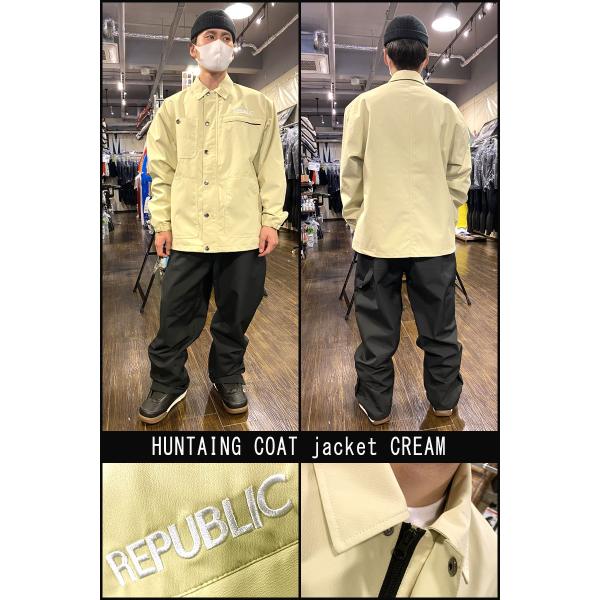 21-22 REPUBLICCO/リパブリック HUNTAING COAT jacket メンズ レディース 防水ジャケット スノーウェアー  スノーボードウェア 2022 /【Buyee】 