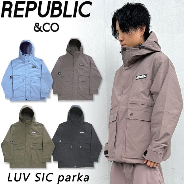 24-25 REPUBLIC & CO/リパブリック LUV SIC parka メンズ 24-25 REPUBLIC & CO/リパブリック LUV SIC parka メンズ