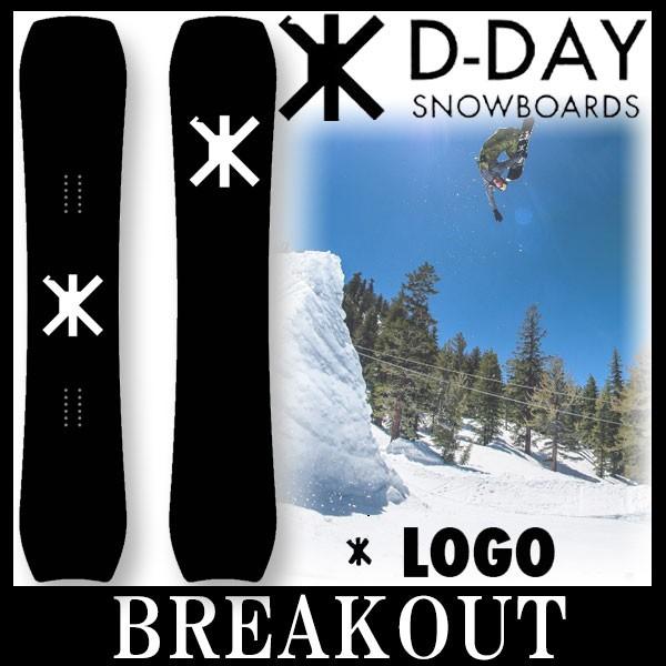 17-18 D-DAY/ディーデイ LOGO メンズ 板 スノーボード 2018 型落ち